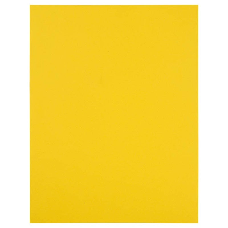 JAM PAPER Full Sheet Shipping Labels - Printable Sticker Paper - 8 1/2 x 11 - Yellow - 10 Full Pages/Pack - Image 4